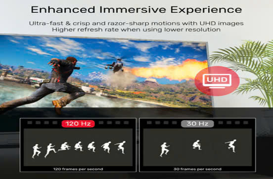Cáp HDMI 2.1 Quang 20m UNITEK C11030DGY - Hỗ trợ 8K, eARC, không suy hao